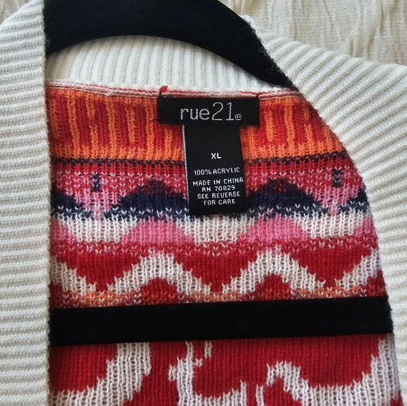 Rue 21 Christmas cardigan - Picture 2 of 3